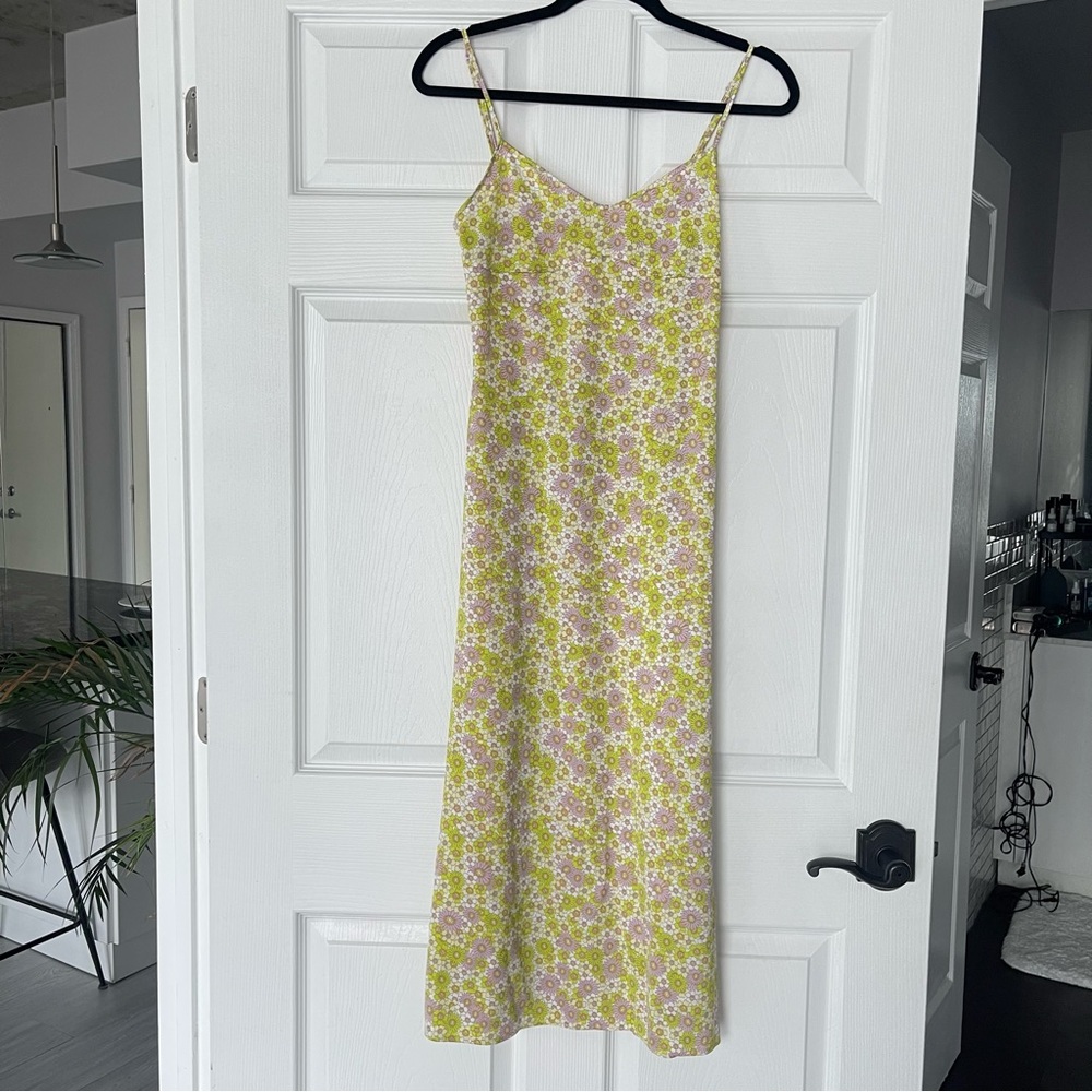 Flower maxi dress